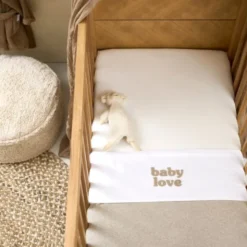 Meyco Baby Love Wieglaken - 75x100 cm - Sand Melange