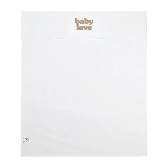 Meyco Baby Love Wieglaken - 75x100 cm - Sand Melange
