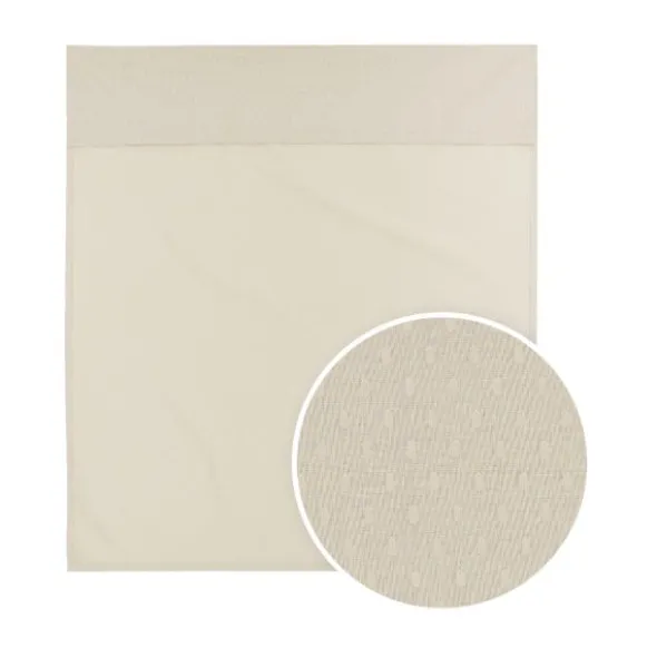 Meyco Baby Plume Ledikantlaken - 100 x 150 cm - Soft Sand