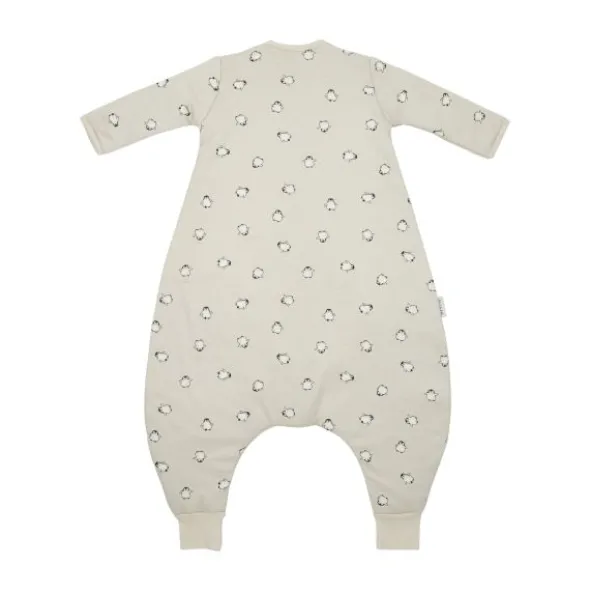 Meyco Baby Slaapzak Jumper Winter Penguin Soft Sand 80 cm
