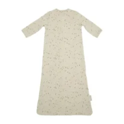 Meyco Baby Slaapzak Met Mouwen Rib Mini Spot - Sand Melange - 70 cm