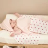 Meyco Baby Sweet Heart Hydrofiele Doeken - 70 x 70 cm - 3-Pack - Red