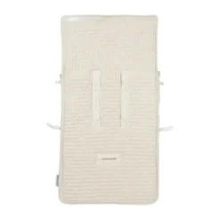 Meyco Baby Wafel Teddy voetenzak - nature - 40x82cm