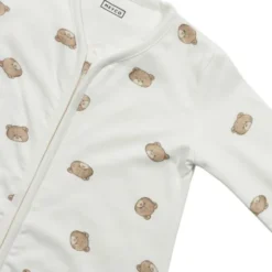 Meyco Bear Slaapzak met vaste mouw rond - 80 cm - Jersey