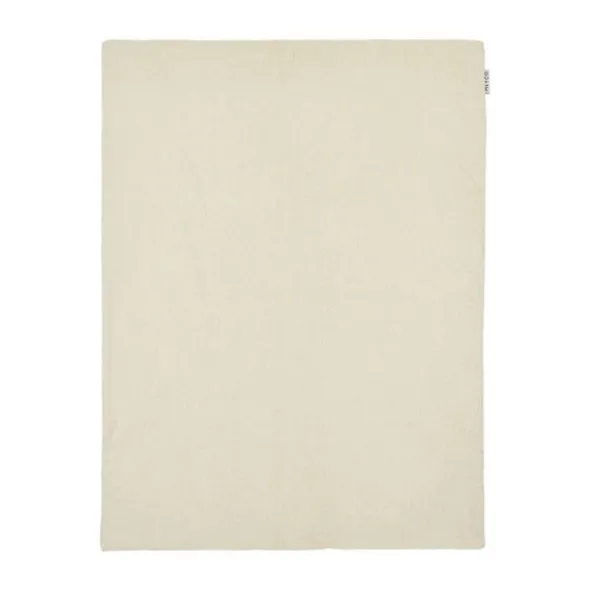 Meyco Deken Borduur Pre-Washed - Ginkgo - Soft Sand - 100 x 150 cm