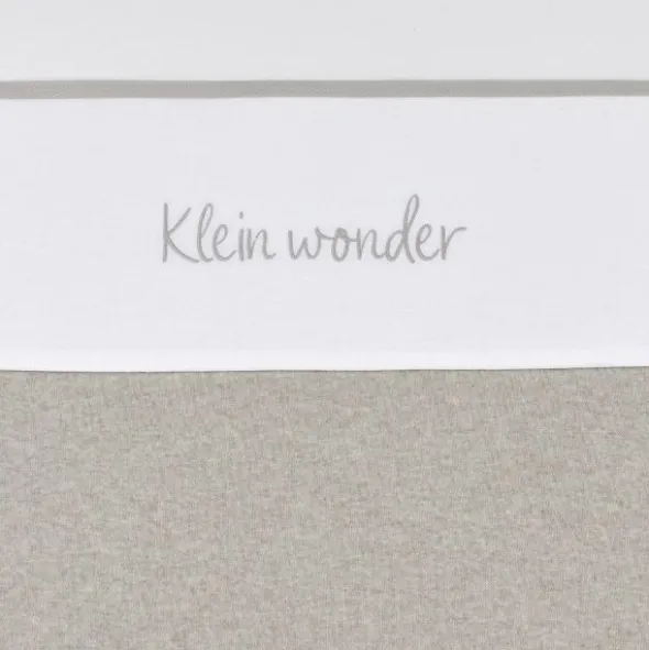 Meyco Klein Wonder Ledikantlaken - 100 x 150 cm - Greige