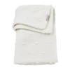Meyco Ledikantdeken Knots Teddy - 100 x 150 cm - Offwhite