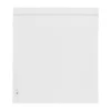 Meyco Ledikantlaken Wit Met Bies 100 x 150 cm Soft Pink