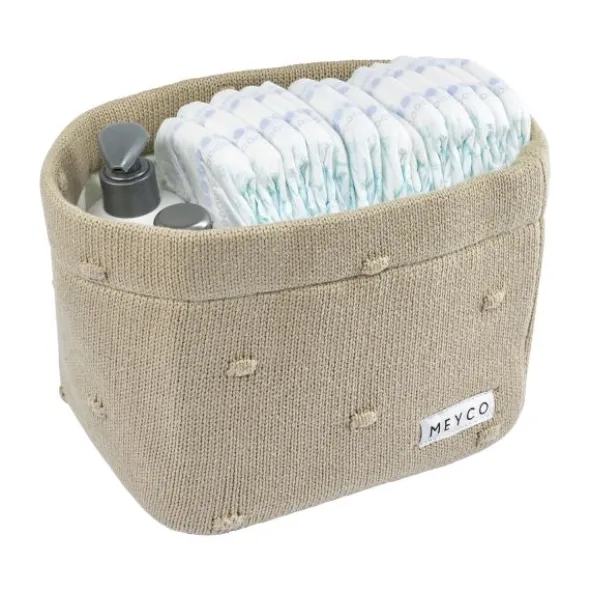 Meyco Mini Knots Commodemandje Small Sand