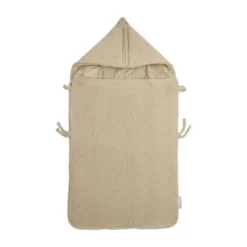 Meyco Mini Knots Voetenzak - Sand
