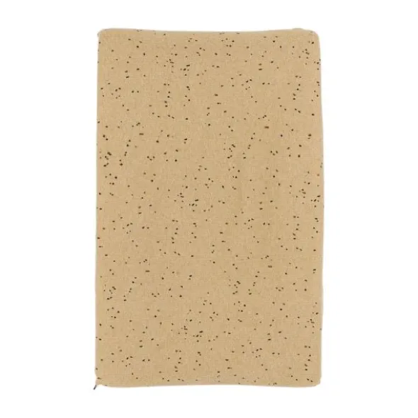 Meyco Rib Mini Spot Waskussenhoes - Toffee Melange