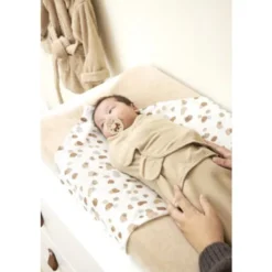 Meyco Swaddle Inbakerdoek - 4-6 Mnd -Sand