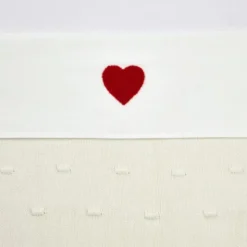Meyco Sweet Heart Ledikantlaken - 100 x 150 cm - Red