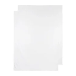 Meyco Uni Ledikantlaken Wit 100 x 150 cm 2 Stuks