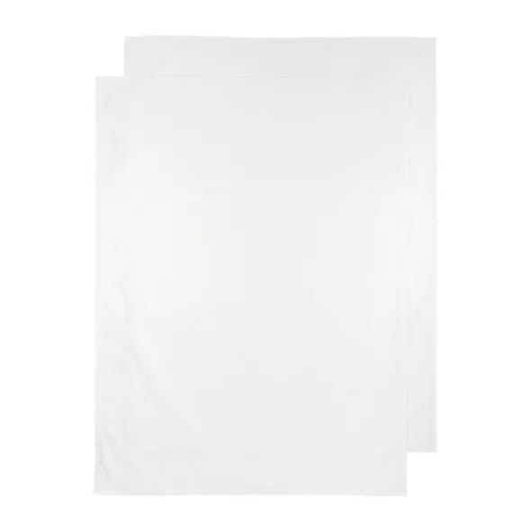 Meyco Uni Wieglaken Wit 75 x 100 cm 2 Stuks