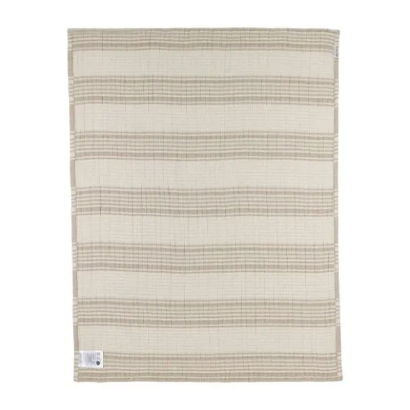 Meyco Wiegdeken - Hydrofiel Jacquard Stripe - Indigo - 75x100 cm