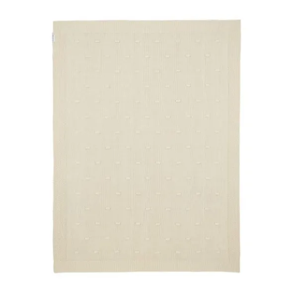 Meyco Wiegdeken Knots - 75 x 100 cm - Soft Sand