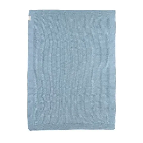 Meyco Wiegdeken - Mini Relief - 75x100 cm - Jeans Blue