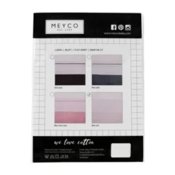 Meyco Wieglaken Wit Met Bies Wit 75 x 100 cm