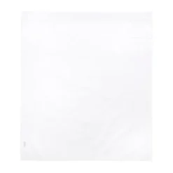 Meyco Wieglaken Wit Met Bies Wit 75 x 100 cm