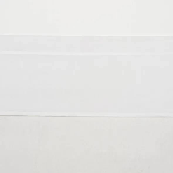 Meyco Wieglaken Wit Met Bies Wit 75 x 100 cm