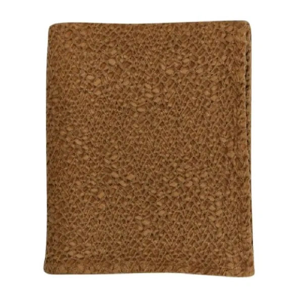 Mies & Co Honeycomb Wiegdeken Bronze Mist 70 x 100 cm