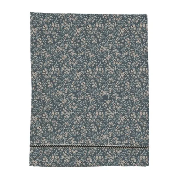 Mies & Co Vintage Flower Wieglaken Blue 80 x 100 cm