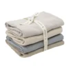Moonboon Hydrofiele Doeken - 4-Pack - Blue Mix