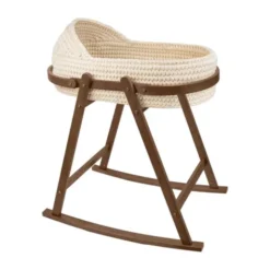 Moonboon Mozesmand met Standaard - Crocheted - Nature - Onesize