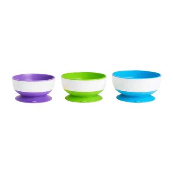 Munchkin Stay Put Suction Kommenset 3 Stuks