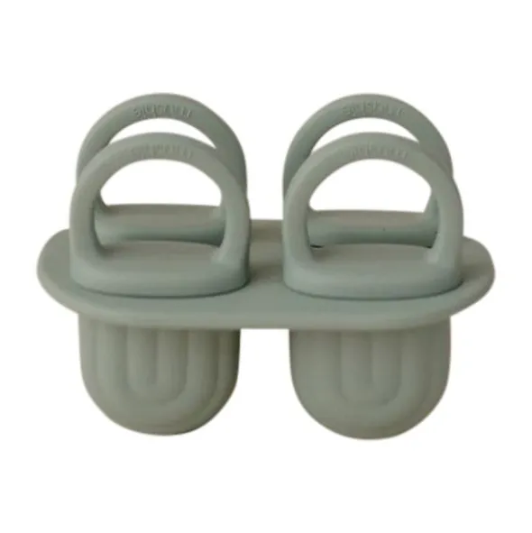 Mushie Ice Pop Tray - Cambridge Blue