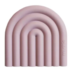 Mushie Rainbow Bijtring Mauve