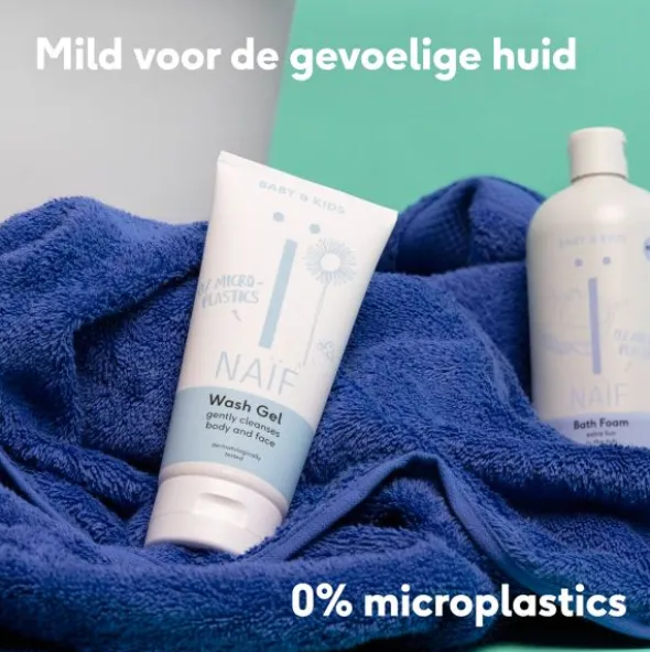 Naïf Reinigende Wasgel Voor Baby & Kind 500 ml