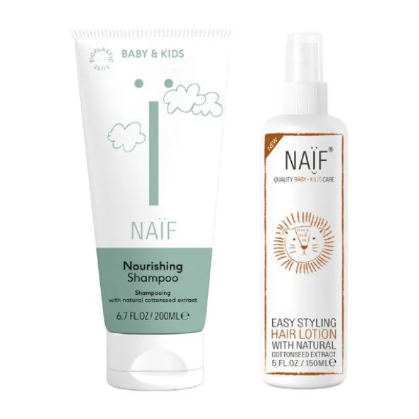 Naïf Shampoo en Haarlotion Set