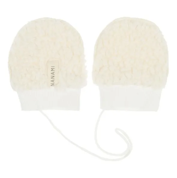 Nanami Handschoentjes - Teddy Mini - Naturel - 4-9 mnd