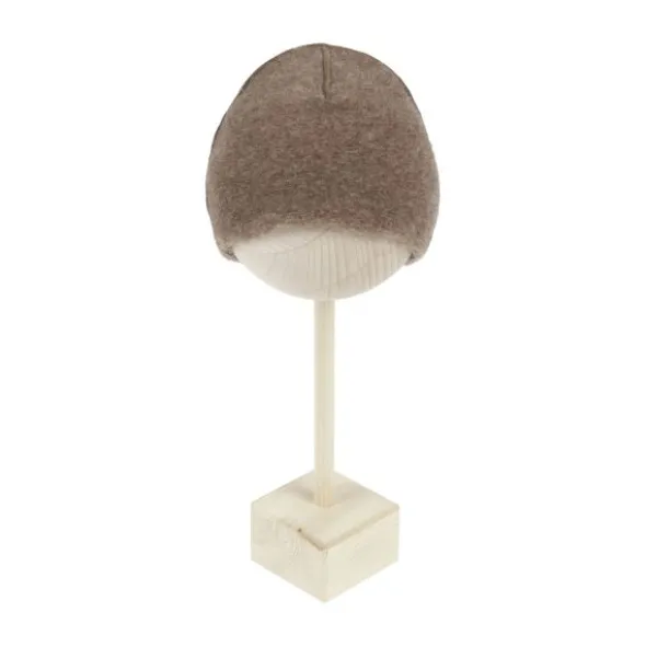 Nanami Hat Newborn – Merino Wol – Brown