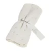 Nanami Heart Swaddle - 100 x 135 cm - Latte Naturel