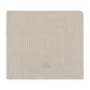 Nanami Junior Deken Rib Knit - Beige - 100 x 150 cm