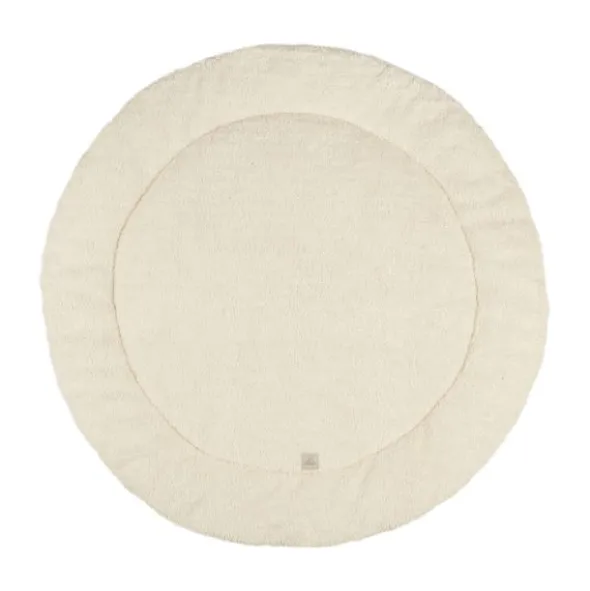 Nanami Speelkleed / Boxkleed Rond 96 cm - Wave Bio Katoen + Teddy Katoen