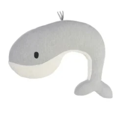 Nanami Voedingskussen - Momo the Whale - Klein - Grey