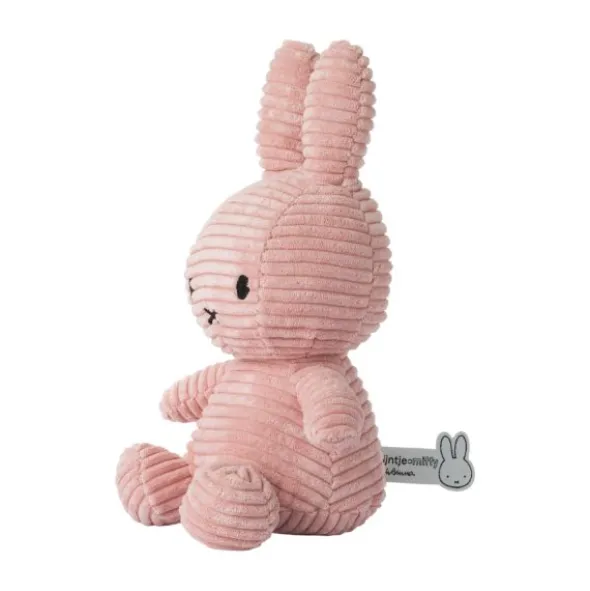 Nijntje Corduroy Knuffel - 23 cm - Eco - Pink