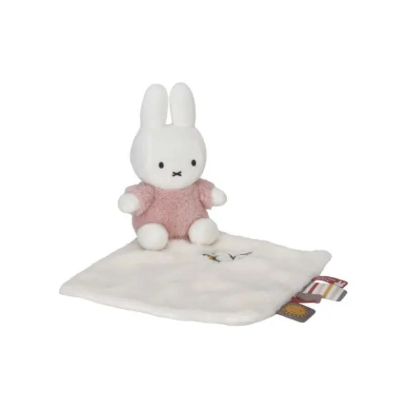 Nijntje Fluffy Knuffeldoekje - Pink