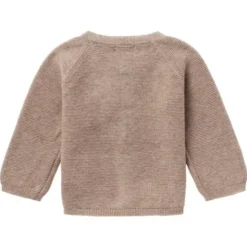 Noppies Naga Knit Vestje Taupe Melange Mt. 62