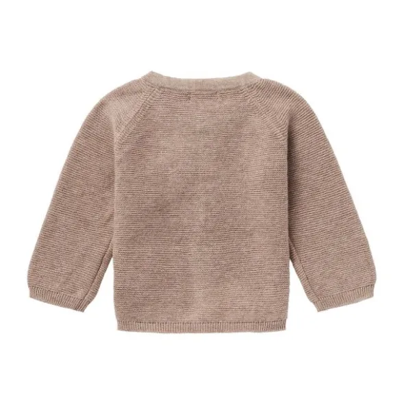 Noppies Naga Knit Vestje Taupe Melange Mt. 62