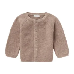 Noppies Naga Knit Vestje Taupe Melange Mt. 62