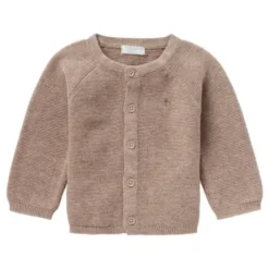 Noppies Naga Knit Vestje Taupe Melange Mt. 62