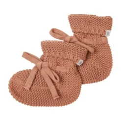 Noppies Nelson Slofjes Café Au Lait One Size