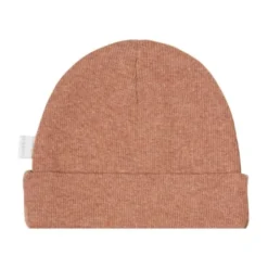 Noppies Nevel Rib Mutsje Cafe Au Lait Melange Prematuur