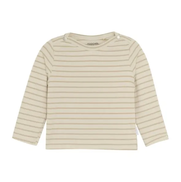 Noppies Nev Shirt met Lange Mouwen - Stripe - Maat 44 - Offwhite