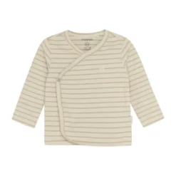 Noppies Nour Overslagshirt - Stripe - Maat 44 - Offwhite